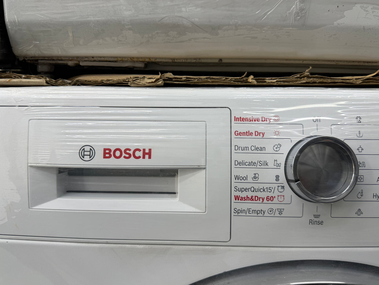 Bosch full dryer washing machine frant loded