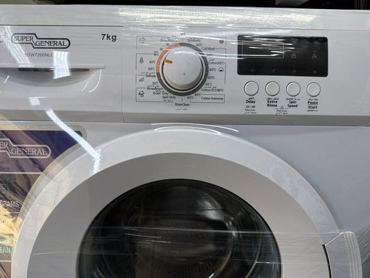 Super gernal 7kg frant loded washing machine